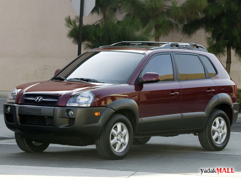 نمای جلو هیوندای توسان JM مدل 2004 تا 2009 Hyundai Tucson JM