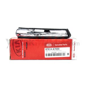 چراغ راهنمای روی آینه چپ سراتو 2014-سایت:yadakMALL-شماره فنی:87614A7000-برند:Genuine Parts